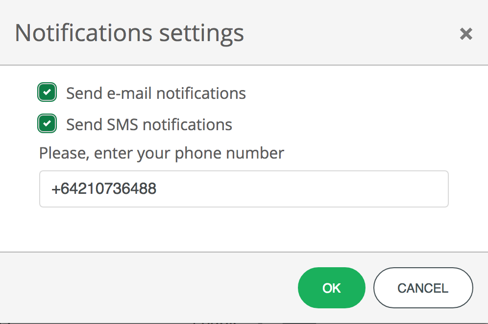 Setting up Alarms and Notifications
